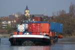 Das havarierte Containerschiff  Excelsior  ...  Thomas Albert 27.12.2007