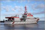 Der 2003 gebaute Seenotkreuzer HERMANN MARWEDE (IMO 9282601) geh�rt zur ...