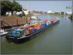 Containerschiff  Guna , aufgenommen am ...  Thomas Schmidt 10.02.2008