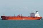 Die Bow Puma verl�sst Rotterdam. Dieser Tanker ist 166 Meter ...