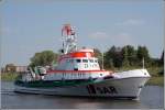 Der Seenotkreuzer JOHN T. ESSBERGER ist 44,20 m lang, 8,05 ...