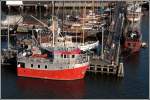 Das Mehrzweck-Expeditions- und Forschungsschiff MIRA liegt am 10.05.2008 im Hafen ...