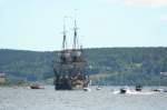 Nachgebautes Segelschiff ...  Gilbert Angermann 16.08.2008