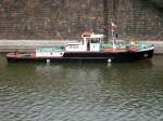 Heute am 29.08.08 im Alberthafen der Schlepper der Tschechen  ...