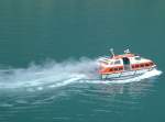 Tenderboot des Kreuzfahrschiffes Sea Princess hat anscheinend bei der Fahrt ...