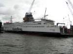 Hamburg, 26.09.2004, F�hrschiff Prins Joachim aus D�nemark im Hamburger Hafen ...