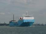 Rotterdam Ein Schiff der Norfolk Line in Vlaardingen(NL), 29.07.08.
