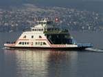 Z�richsee - Autof�hre MS HORGEN unterwegs auf dem Z�rchersee am ...