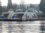 Z�richsee - Autof�hre MS SCHWAN auf dem Z�rchersee in Horgen ...