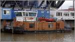 Schubschiffe und -verb�nde Die B�FFEL (5402960) ist ein Schubschiff mit einer L�nge von 14,10 m und einer Breite von 8,20 m. Die B�FFEL wurde zum Transport eines Br�ckenteiles der neuen Fu�g�ngerbr�cke �ber den alten Hafen in Bremerhaven eingesetzt. 31.03.2008