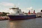 Passagier- und RoRo-Frachtschiffe (F�hren) 'Stena Freighter' am 02.08.2007 im Hafen von G�teborg