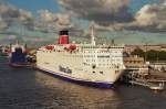 Passagier- und RoRo-Frachtschiffe (F�hren) Das F�hrschiff 'Stena Germanica' im Hafen von G�teborg am 02.08.2007