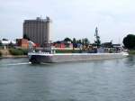 VANTAGE(L135m; B11,45m)ist im Becken1 am Hafen Gernsheim/Rhein zugegen; 080902  ...