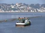 Elbe Die F�hre ALTONA von Cranz nach Blankenese; Hamburg, 04.03.2009
