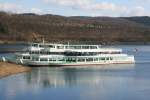 Passagierschiffe Zwei Fahrgastschiffe auf dem Biggesee bei Sondern; 07.03.2009