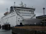 Passagier- und RoRo-Frachtschiffe (F�hren) Au�er Dienst gestellt und im Stadthafen von Sassnitz festgemacht das F�hrschiff 'Rostock' am 10.M�rz 2009.