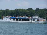 Passagierschiffe Schiff Diensdorf Auf dem Scharm�zelsee Aufgenommen am 7 Juni 2008
