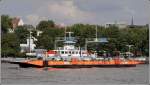 F�hren Die F�hre LEMWERDER verbindet den nieders�chsischen Ort Lemwerder mit Bremen-Vegesack. Sie ist 57 m lang, 14 m breit und kann bis zu 35 PKW bef�rdern. 12.08.2007
