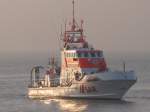 Seenotrettung  Die Bernhard Gruben bei einer �bung vor dem Norderneyer Weststrand.