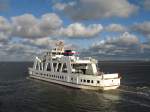 Passagier- und RoRo-Frachtschiffe (F�hren) Am 5.5.09 f�hrt die Frisia IV von Norddeich nach Norderney