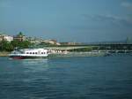 Tankschiffe JEANDINE (Schmachtenhagen) am Rhein in Basel; 080831