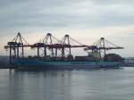 Die  Skgen Maersk  am 10.08.07 im Containerhafen von Gteborg.