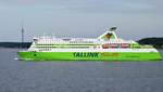 Ausfahrt MS Star (Tallink Shuttle)aus dem Hafen Tallinn am 24.07.2018