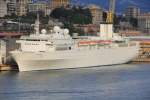 Die ehemalige Costa Allegra neu als Santa Cruise im Hafen von Genua.