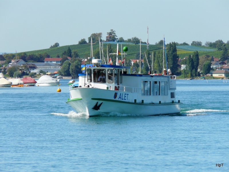Untersee und Rhein - MS ALET unterwegs auf dem Rhein/Untersee am 31.08.2009