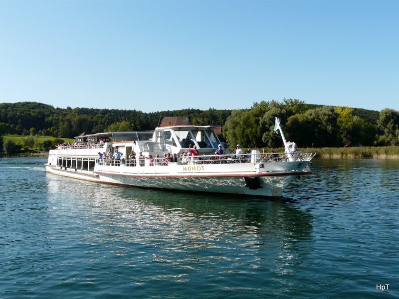 Untersee und Rhein - MS MUNOT unterwegs auf dem Rhein am 31.08.2009
