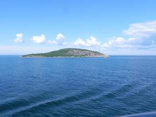 Die Insel  Bl Jungfrun  im Kalmarsund am 02.07.2017.