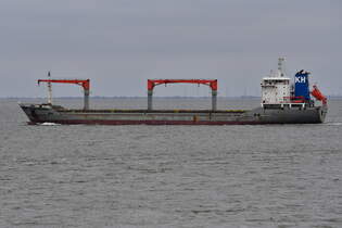 SEVKETTIN SONAY , Mehrzweckschiff , IMO 9334313 , Baujahr 2006 , 143.41 x 21.7 m , 304 TEU ,  Cuxhaven - Alte Liebe , 09.04.2025 ,    