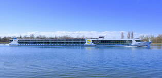 KFGS Alisia, rheinabwrts nach Breisach, Mrz 2025
