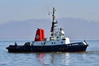 VB SATURNUS , Schlepper , IMO 7719052 , Baujahr 1978 , 	28 x 8 m , 12.04.2025 , Cuxhaven - Alte Liebe , 
