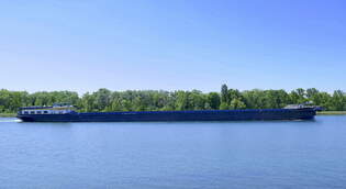 GMS Candesso, rheinabwrts nach Breisach, April 2025