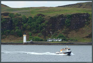 Im Norden der Insel Mull befindet sich der 1857 errichtete Leuchtturm Rubha nan Gall.