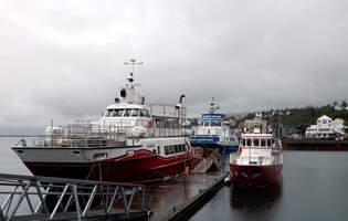 Walsichtungsflotte am 29.05.25 in Akureyri.