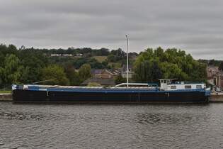 GMS Salto, ENI 06000793; L38,80 m; B 5,07 m; Flagge Belgien; aufgenommen auf dem Albert Kanal.