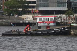 Schuber  CHELSEA-B (ENI 02016073); Eigner/Betreiber: Rodietransport.nl; Datum: 11.06.2025; Aufnahmeort: Elbe/Hafen Hamburg, Deutschland.