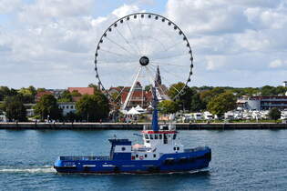 FAIRPLAY XVII , Schlepper , IMO 8918590 , Baujahr 1990 , 29.81 x 9,5m , 12.09.2025 , Rostock-Warnemnde , 