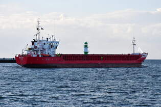 MAIKE , General Cargo , IMO 8905115 , Baujahr 1989 , 82 x 11 m , 12.09.2025 , Rostock-Warnemnde ,     