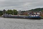 GMS JACK DAW IMO 06003675, L 70 m; B 7,25 m, t 902, Flagge Belgien, liegt am Ufer auf dem Albert Kanal.18.09.2025