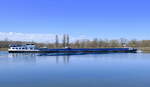 GMS Primo Initio, rheinabwrts nach Breisach, Mrz 2025