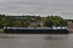 GMS Salto, ENI 06000793; L38,80 m; B 5,07 m; Flagge Belgien; aufgenommen auf dem Albert Kanal.