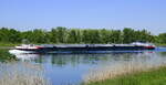 TMS RP Bern, rheinaufwrts vor Breisach, April 2025