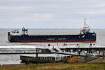 WILSON FLEX  II , Mehrzweckschiff , IMO 9911446 , Baujahr 2022 , 88.5 x 14 m ,  Cuxhaven - Alte Liebe , 09.04.2025 ,
