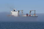 PUERTO LIMON EXPRESS , Containerschiff , IMO 9434943 , Baujahr 2009 , 210 x 30.2 m , 2556 TEU ,12.04.2025 , Cuxhaven - Alte Liebe ,  