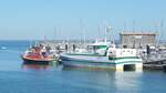 Die MISERABLES, IMO 9058414, ein Aluminium-Katamaran, der 1991 in Les Sables-d'Olonne gebaut wurde, am 15.09.2019 in der Marina de Herbaudire auf der franzsischen Atlantikinsel
