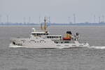 VAN KINSBERGEN , Schulschiff Niederlande , IMO 9201578 , Baujahr 1999 , 40 x 10 m , 09.04.2025 , Cuxhaven - Alte Liebe , 