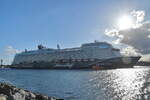 MEIN SCHIFF 7 , Kreuzfahrtschiff , IMO 9851189 , Baujahr 2024 , 315,70 x 35,80 m , Rostock-Warnemnde , 12.09.2025 ,